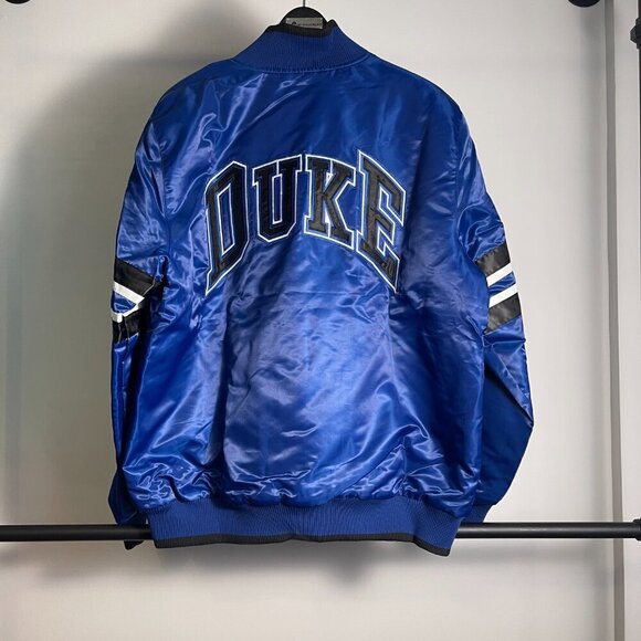 Starter Duke Blue Devils satin jacket size XL - Picture 2 of 3